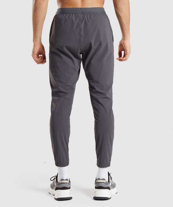 Panske Joggers Gymshark Studio Čierne Siva | VL5347098